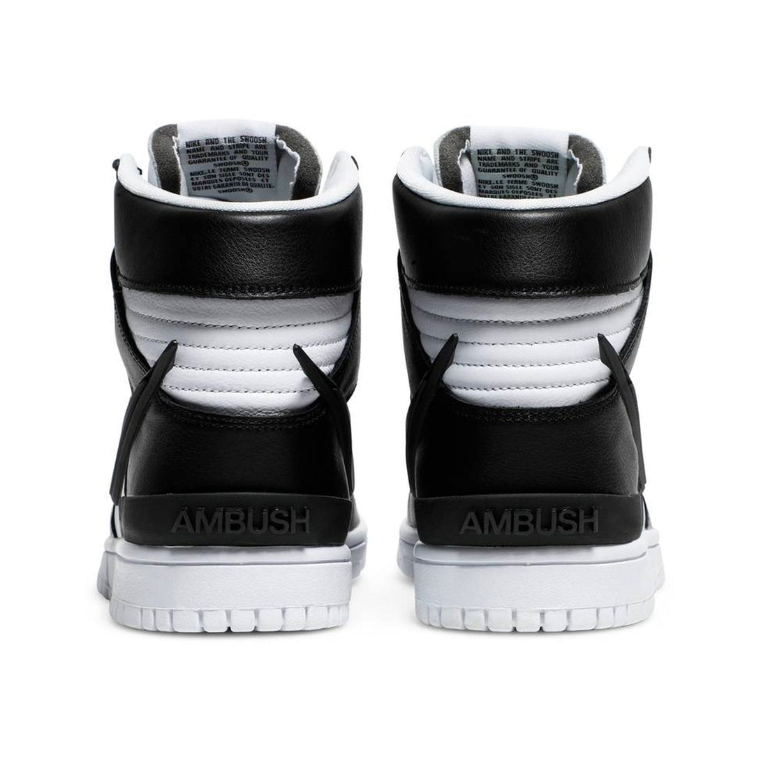 AMBUSH x Nike Dunk High 'Black'- Streetwear Fashion - evapacs.com
