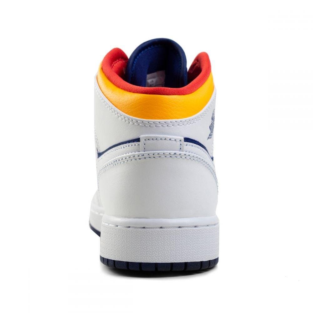 Air Jordan 1 GS Mid 'White Laser'- Streetwear Fashion - evapacs.com