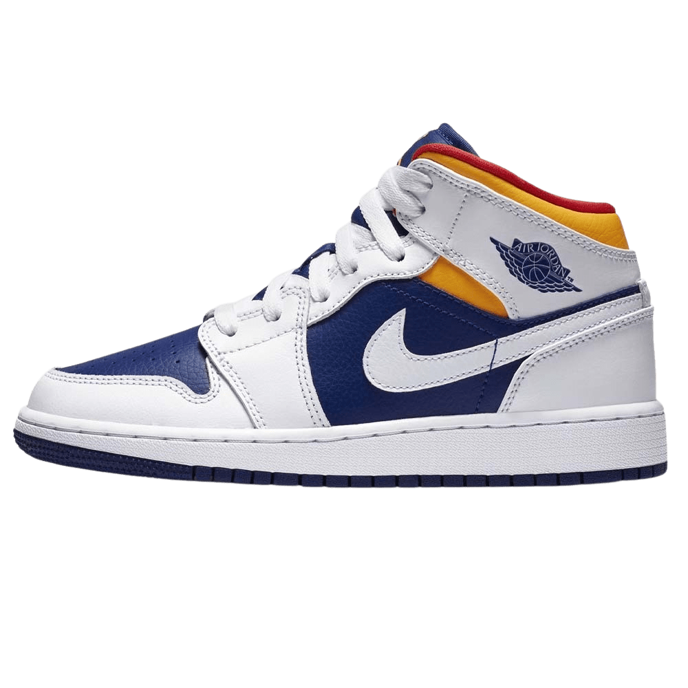 Air Jordan 1 GS Mid 'White Laser'- Streetwear Fashion - evapacs.com