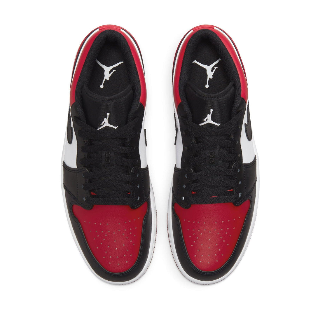 Air Jordan 1 Low 'Bred Toe'- Streetwear Fashion - evapacs.com