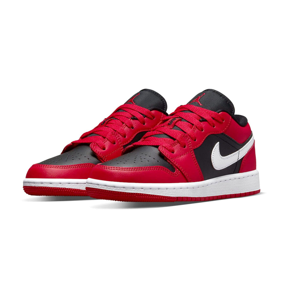 Air Jordan 1 Low GS 'Black Very Berry'- Streetwear Fashion - evapacs.com