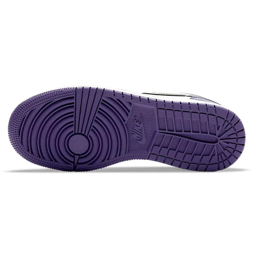 Air Jordan 1 Low GS "Court Purple White"- Streetwear Fashion - evapacs.com