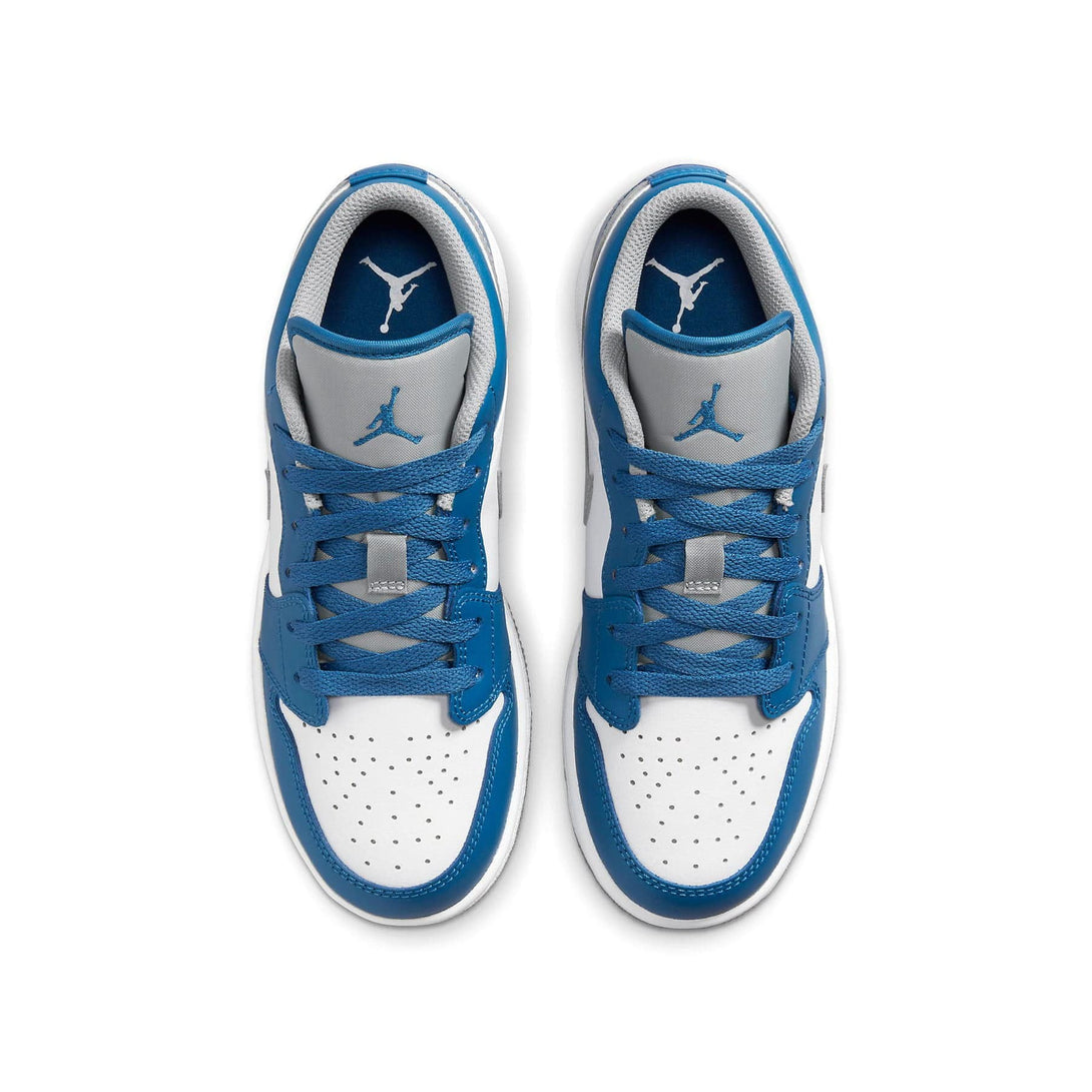 Air Jordan 1 Low GS 'Ice Blue'- Streetwear Fashion - evapacs.com
