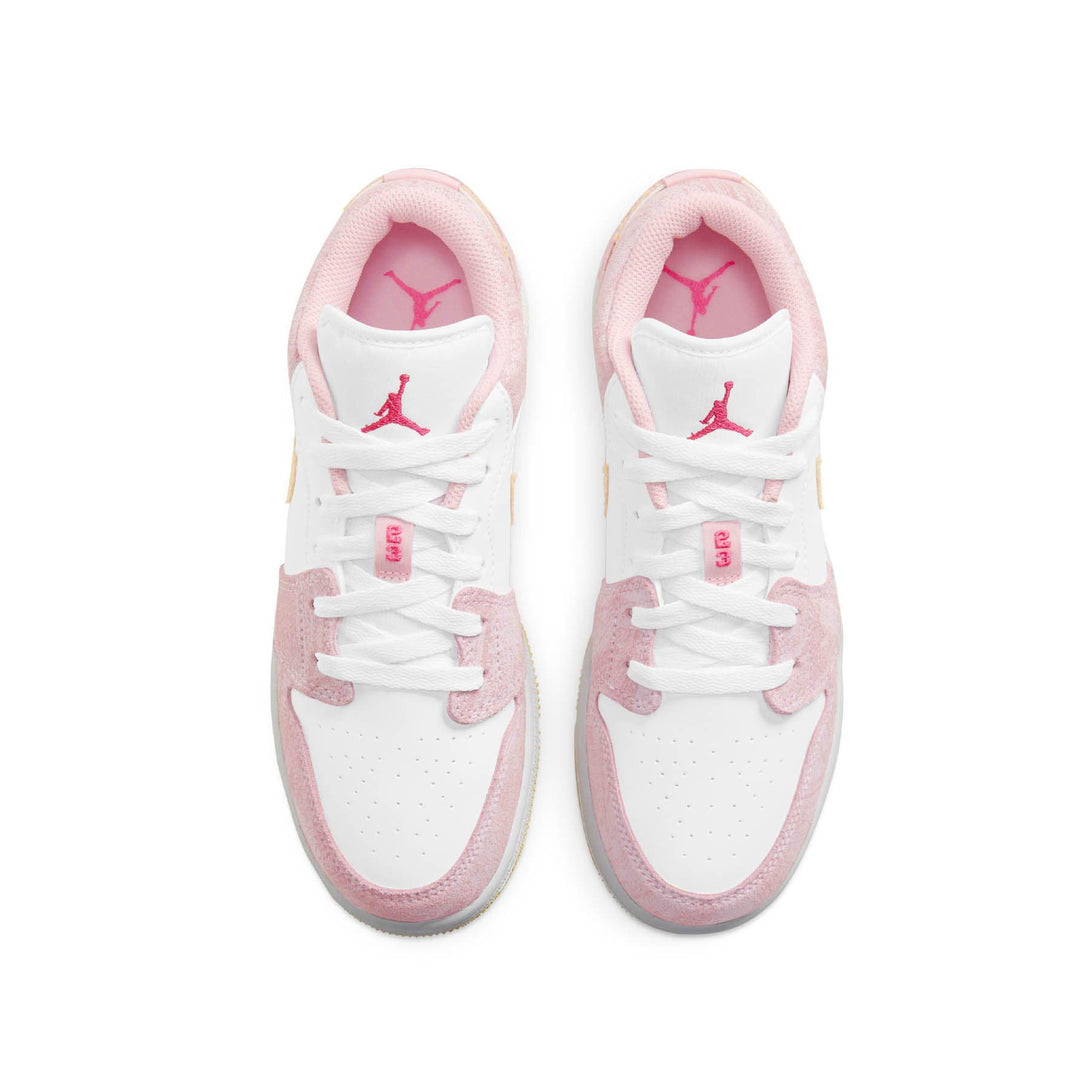 Air Jordan 1 Low GS 'Strawberry Ice Cream'- Streetwear Fashion - evapacs.com