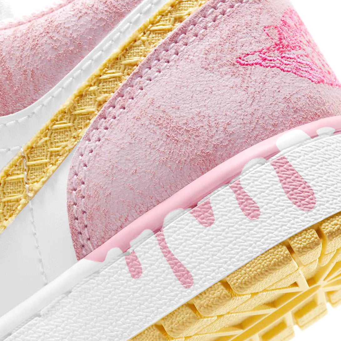 Air Jordan 1 Low GS 'Strawberry Ice Cream'- Streetwear Fashion - evapacs.com