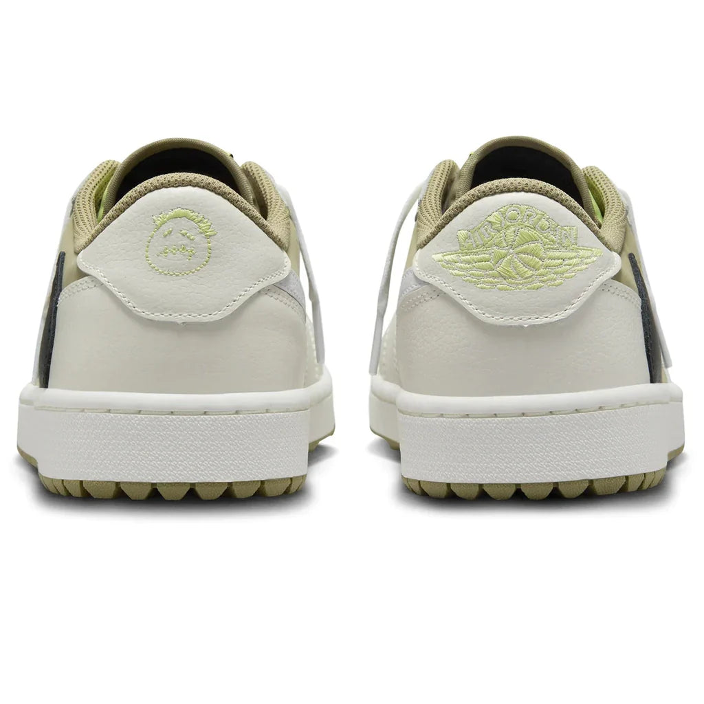 Air Jordan 1 Low Golf x Travis Scott 'Neutral Olive'- Streetwear Fashion - evapacs.com