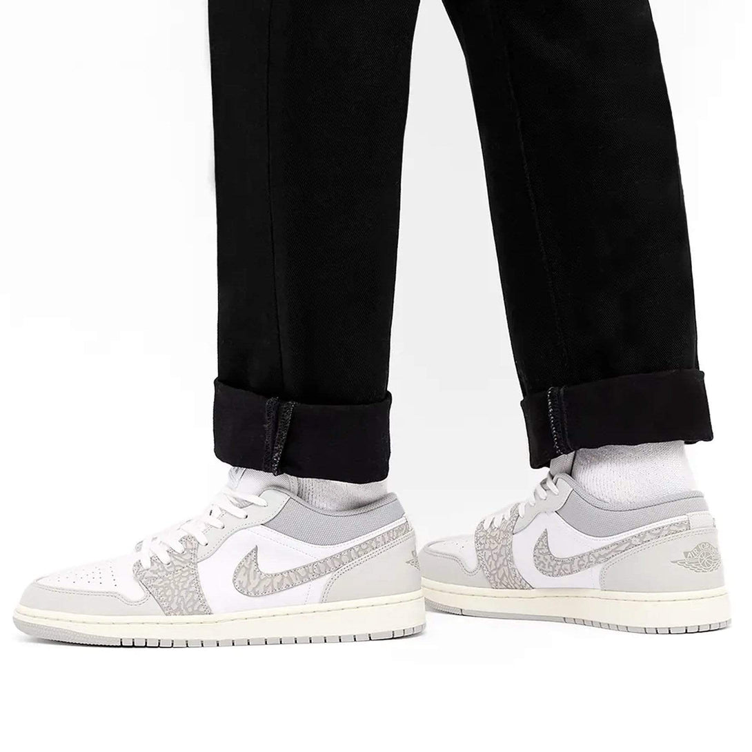 Air Jordan 1 Low Premium 'Elephant Print'- Streetwear Fashion - evapacs.com