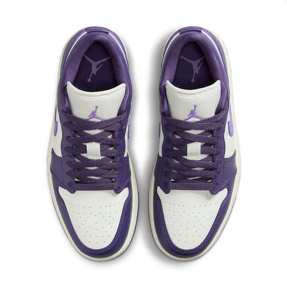 Air Jordan 1 Low 'Purple Sail' Wmns- Streetwear Fashion - evapacs.com