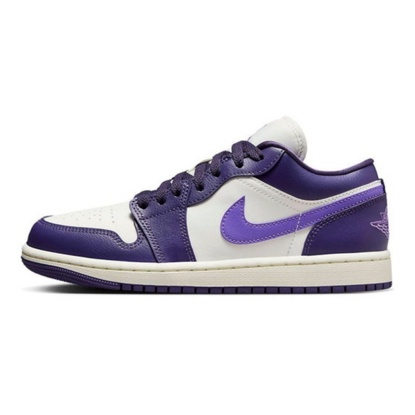 Air Jordan 1 Low 'Purple Sail' Wmns- Streetwear Fashion - evapacs.com