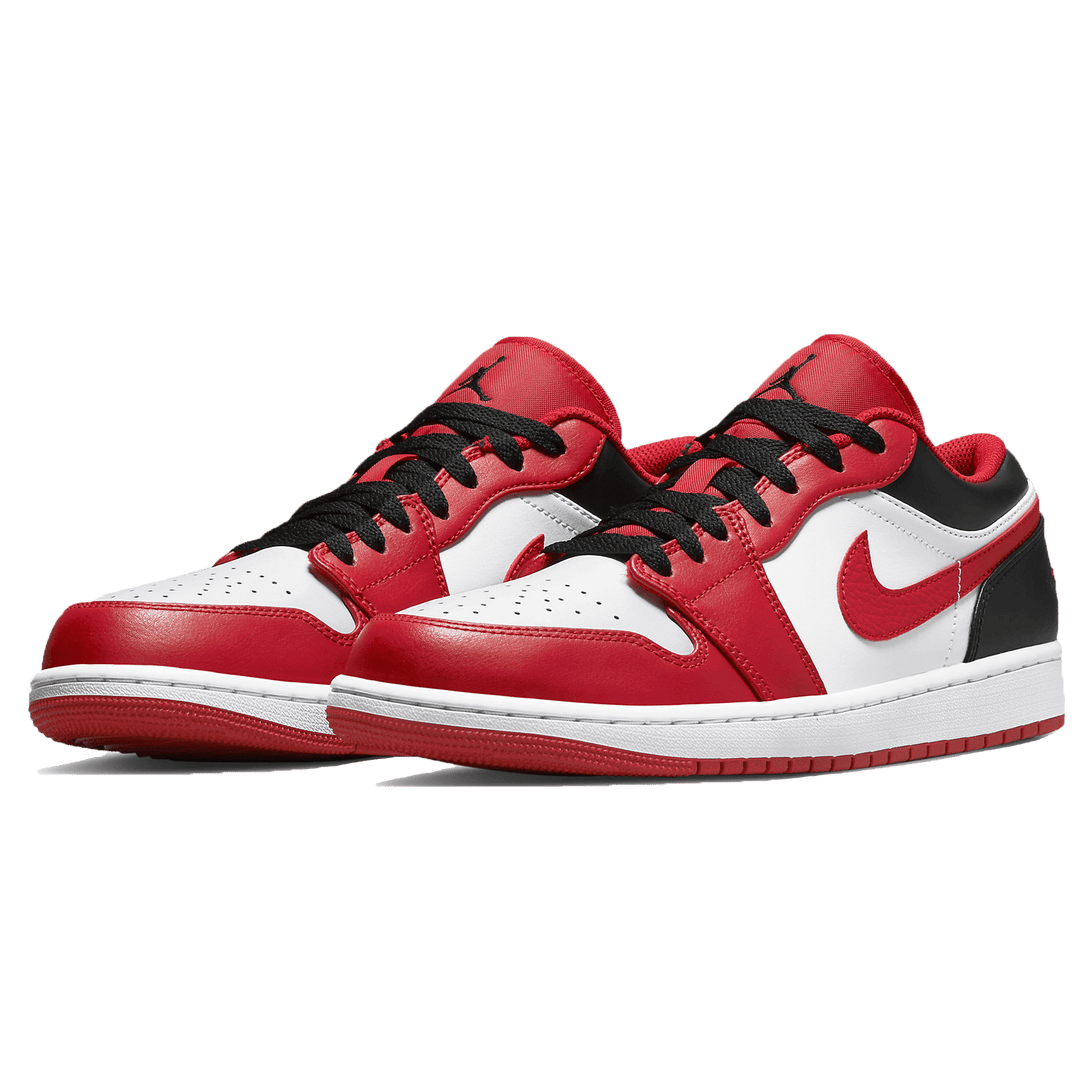 Air Jordan 1 Low 'Reverse Black Toe'- Streetwear Fashion - evapacs.com