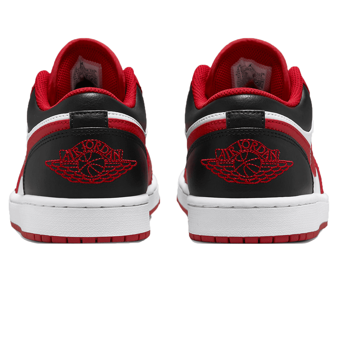 Air Jordan 1 Low 'Reverse Black Toe'- Streetwear Fashion - evapacs.com