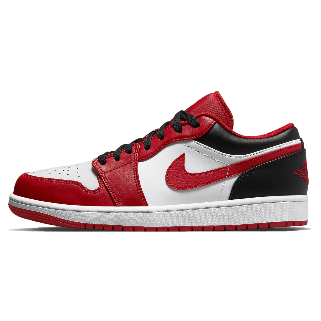 Air Jordan 1 Low 'Reverse Black Toe'- Streetwear Fashion - evapacs.com