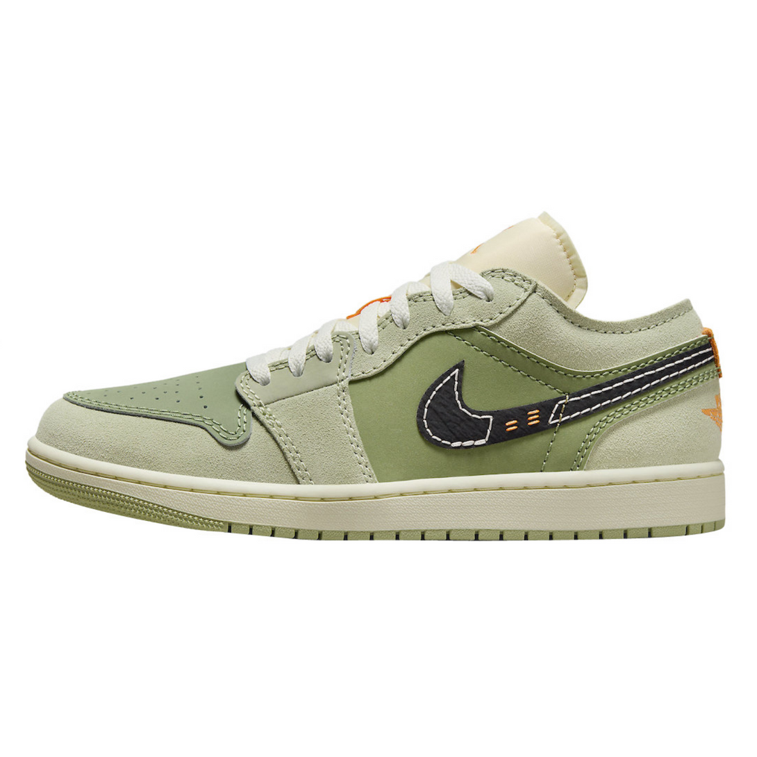 Air Jordan 1 Low SE Craft "Sky J Light Olive"- Streetwear Fashion - evapacs.com