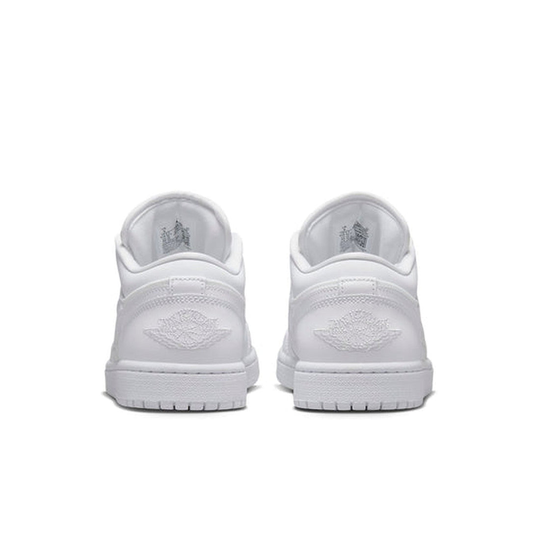 Air Jordan 1 Low 'Triple White Quilted' Wmns- Streetwear Fashion - evapacs.com