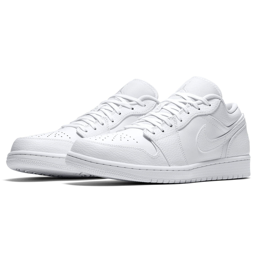 Air Jordan 1 Low 'Triple White'- Streetwear Fashion - evapacs.com