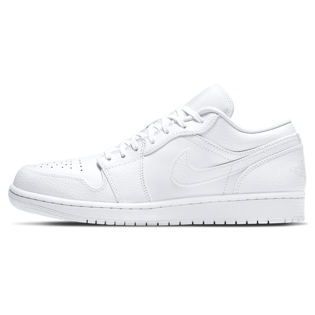 Air Jordan 1 Low 'Triple White'- Streetwear Fashion - evapacs.com