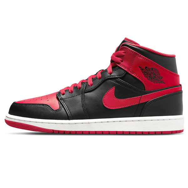 Air Jordan 1 Mid 'Alternate Bred'- Streetwear Fashion - evapacs.com