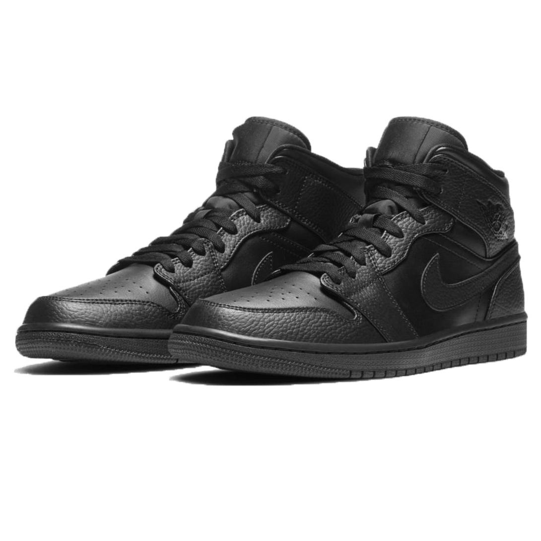 Air Jordan 1 Mid 'Black White'- Streetwear Fashion - evapacs.com