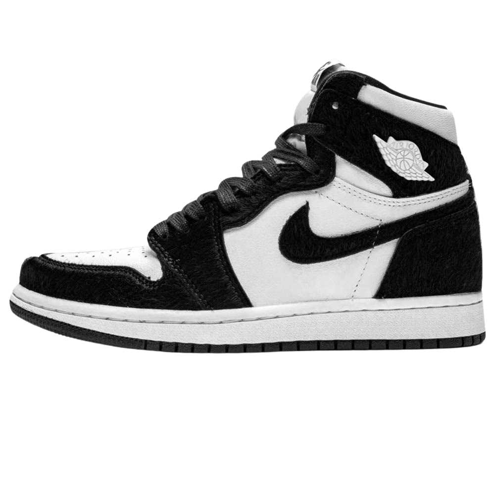 Air Jordan 1 Mid Black White Womens- Streetwear Fashion - evapacs.com