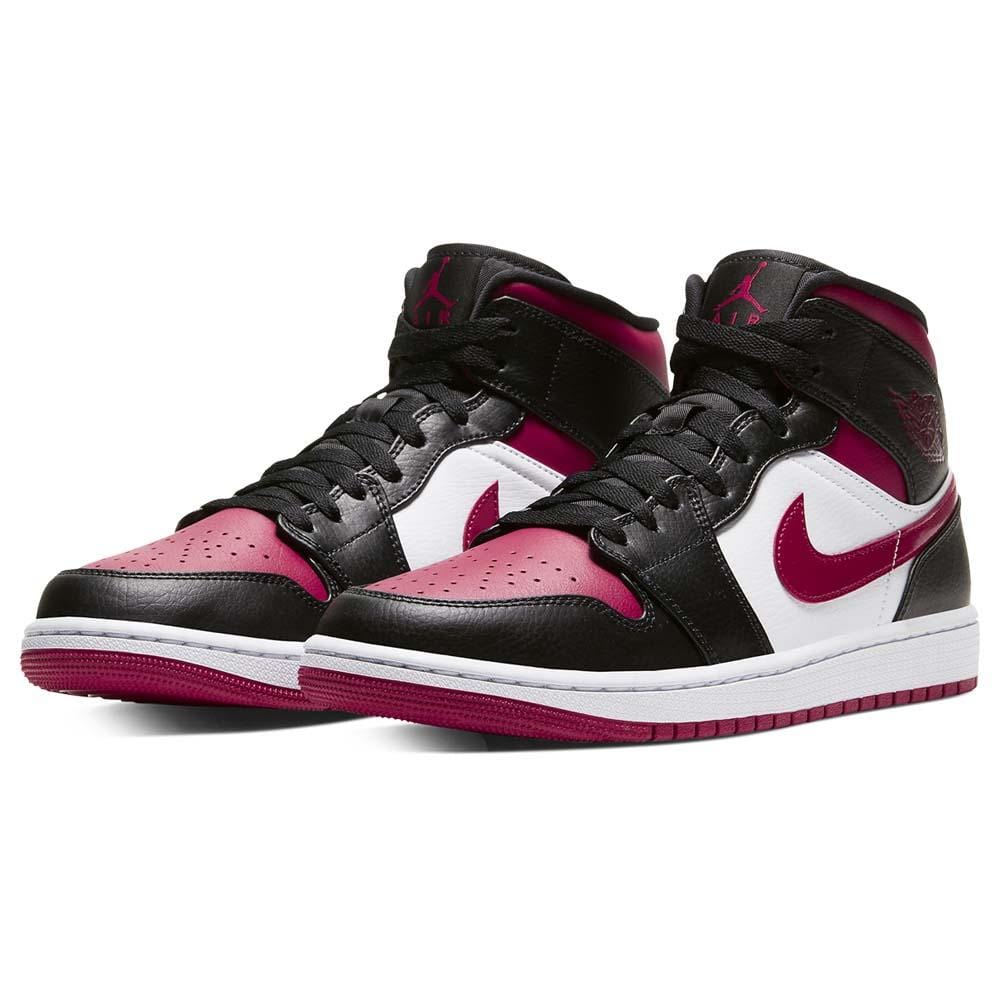 Air Jordan 1 Mid “Bred Toe”- Streetwear Fashion - evapacs.com