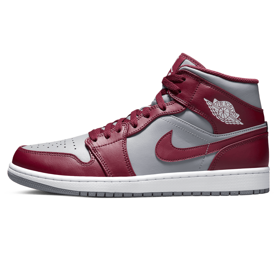 Air Jordan 1 Mid 'Cherrywood Red'- Streetwear Fashion - evapacs.com