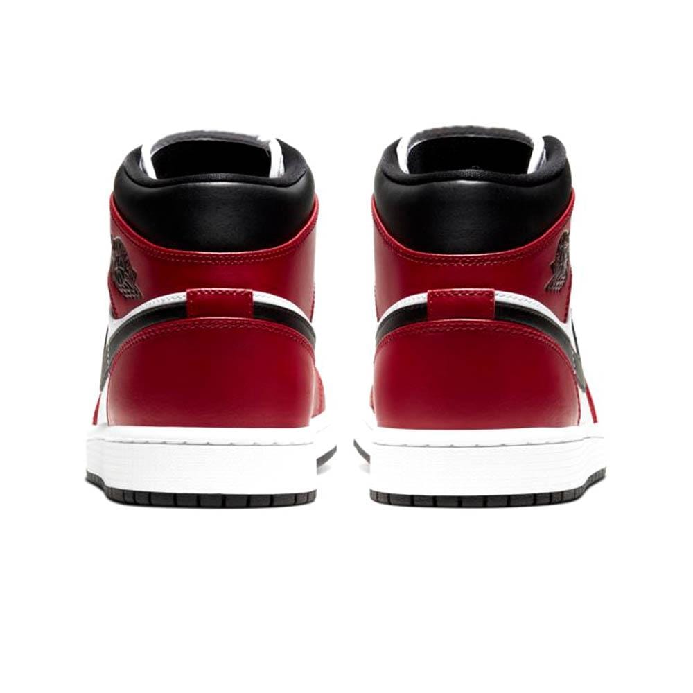 Air Jordan 1 Mid 'Chicago Black Toe'- Streetwear Fashion - evapacs.com