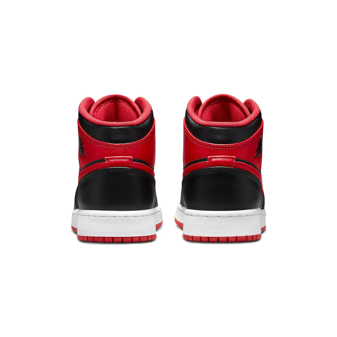 Air Jordan 1 Mid GS 'Alternate Bred'- Streetwear Fashion - evapacs.com