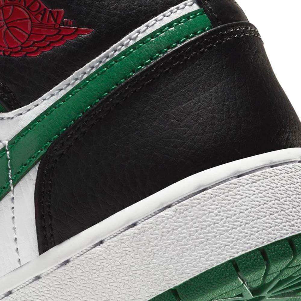 Air Jordan 1 Mid GS 'Black Pine Green'- Streetwear Fashion - evapacs.com