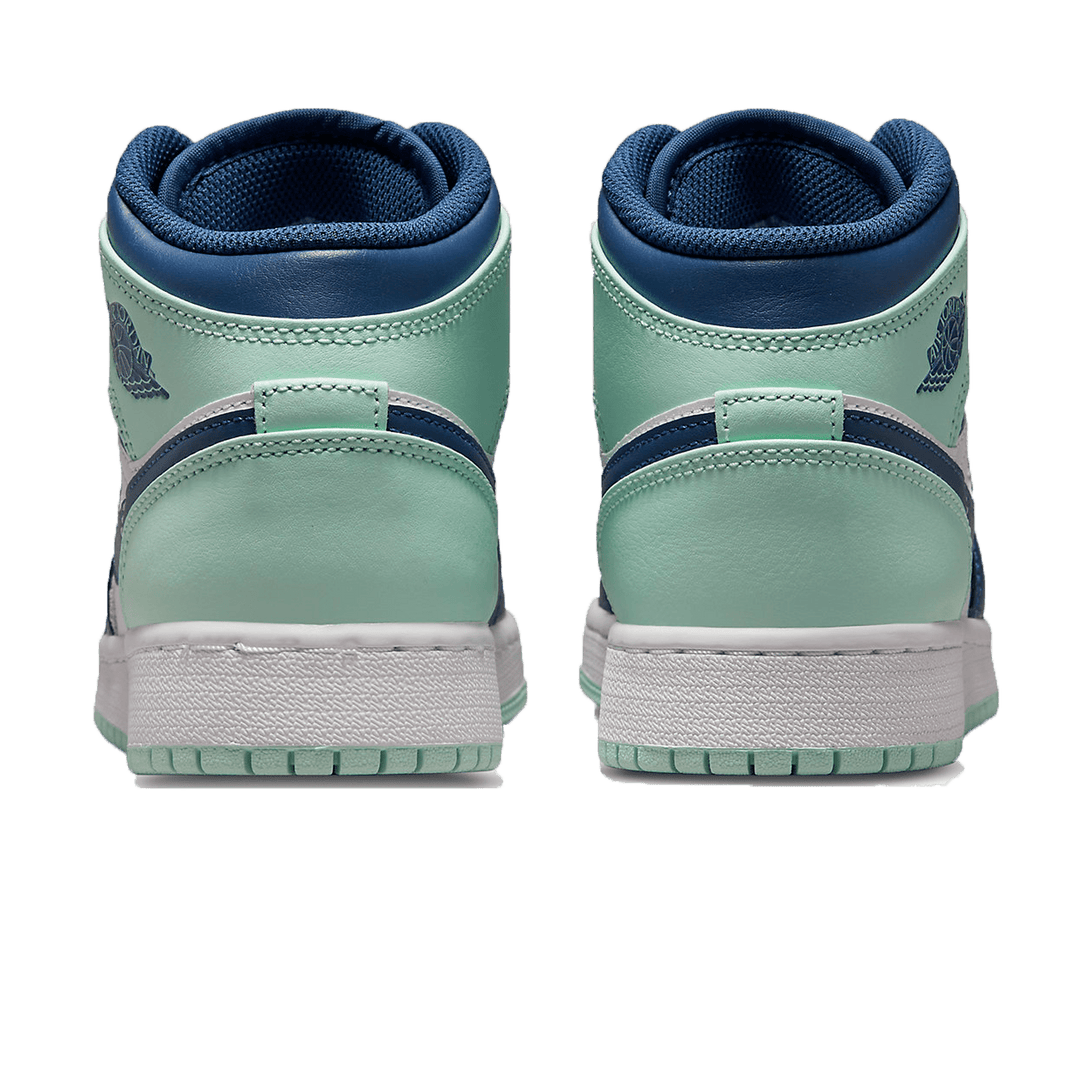 Air Jordan 1 Mid GS 'Blue Mint'- Streetwear Fashion - evapacs.com