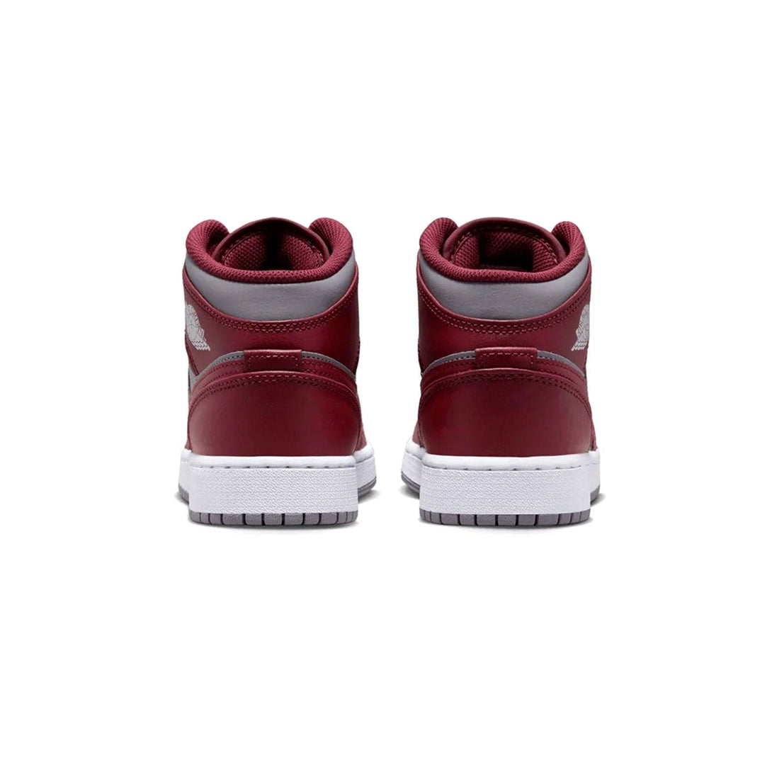 Air Jordan 1 Mid GS 'Cherrywood Red'- Streetwear Fashion - evapacs.com