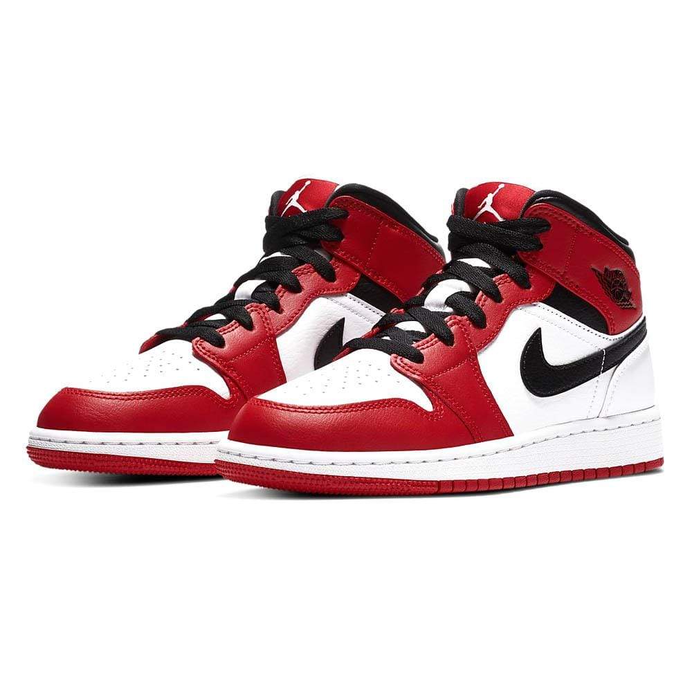 Air Jordan 1 Mid GS Chicago- Streetwear Fashion - evapacs.com