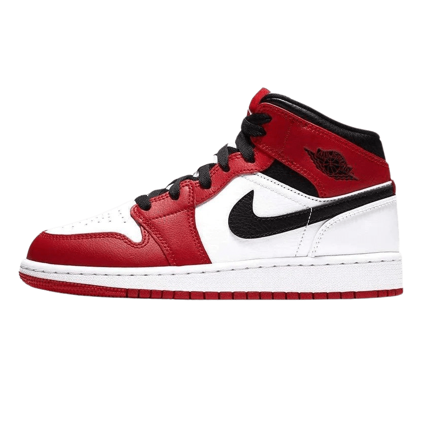 Air Jordan 1 Mid GS Chicago- Streetwear Fashion - evapacs.com