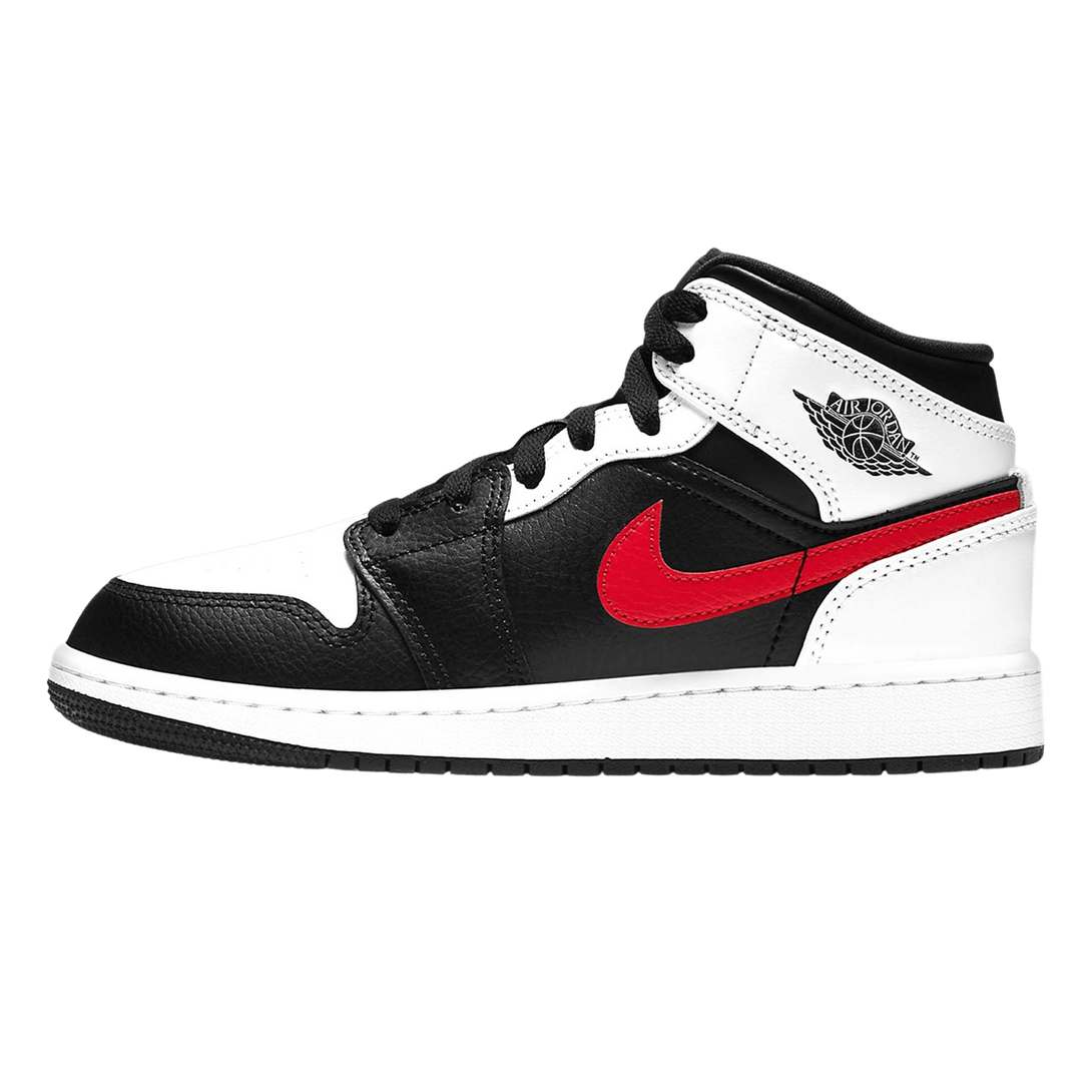 Air Jordan 1 Mid GS 'Chile Red'- Streetwear Fashion - evapacs.com