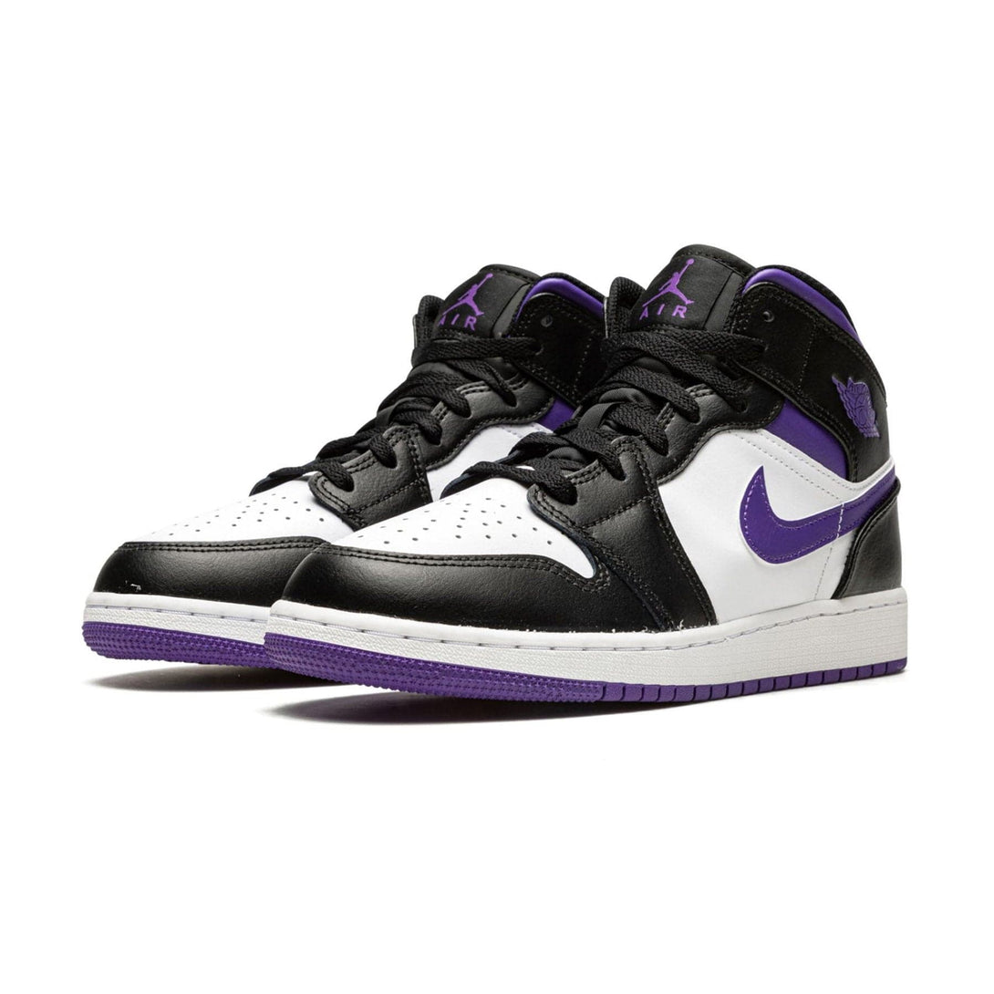 Air Jordan 1 Mid GS 'Dark Iris'- Streetwear Fashion - evapacs.com