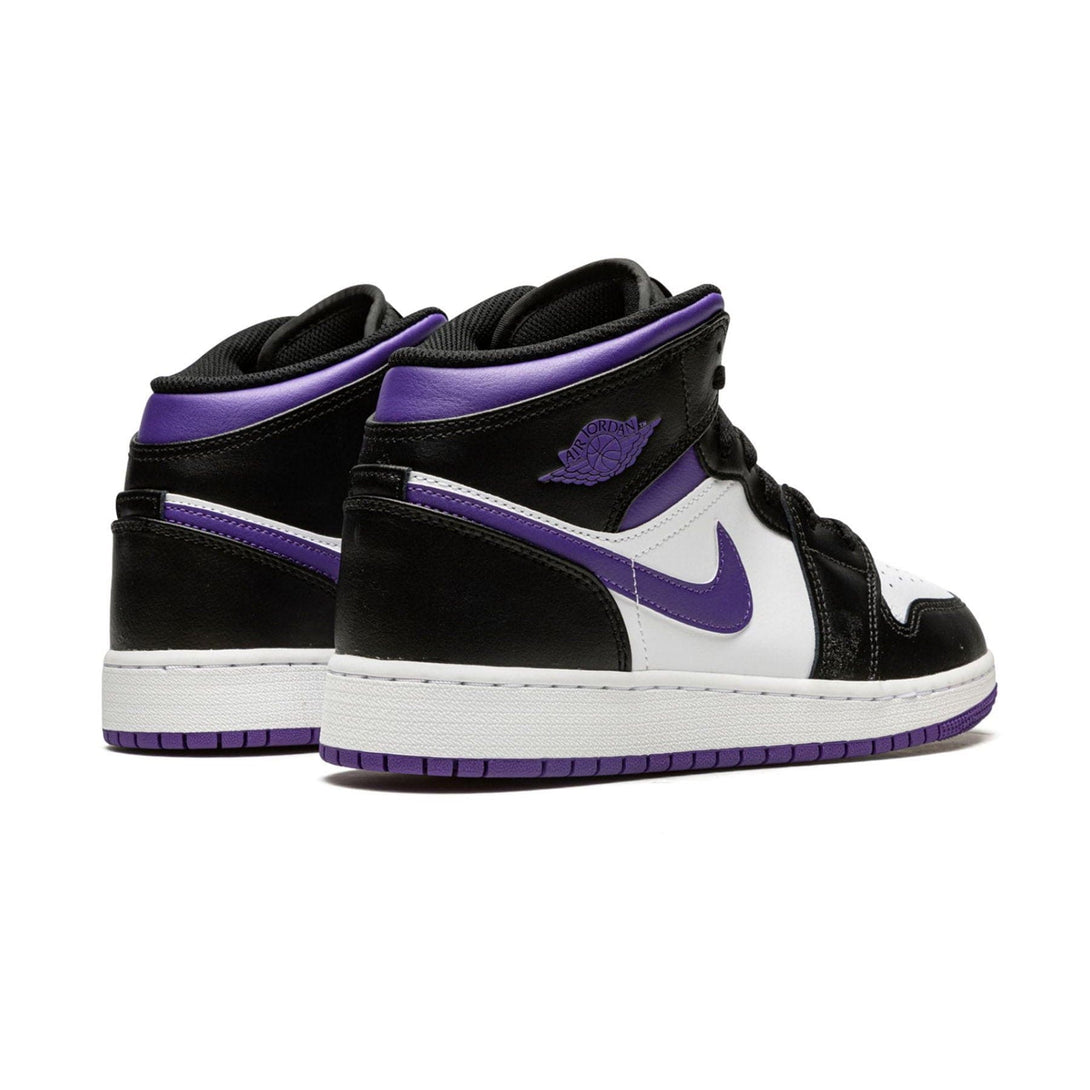 Air Jordan 1 Mid GS 'Dark Iris'- Streetwear Fashion - evapacs.com