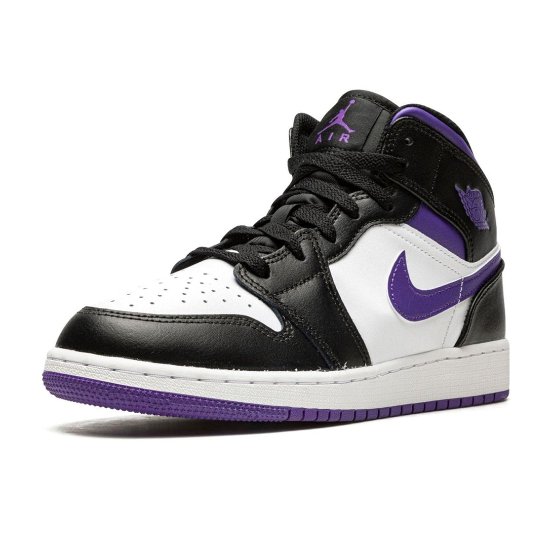 Air Jordan 1 Mid GS 'Dark Iris'- Streetwear Fashion - evapacs.com