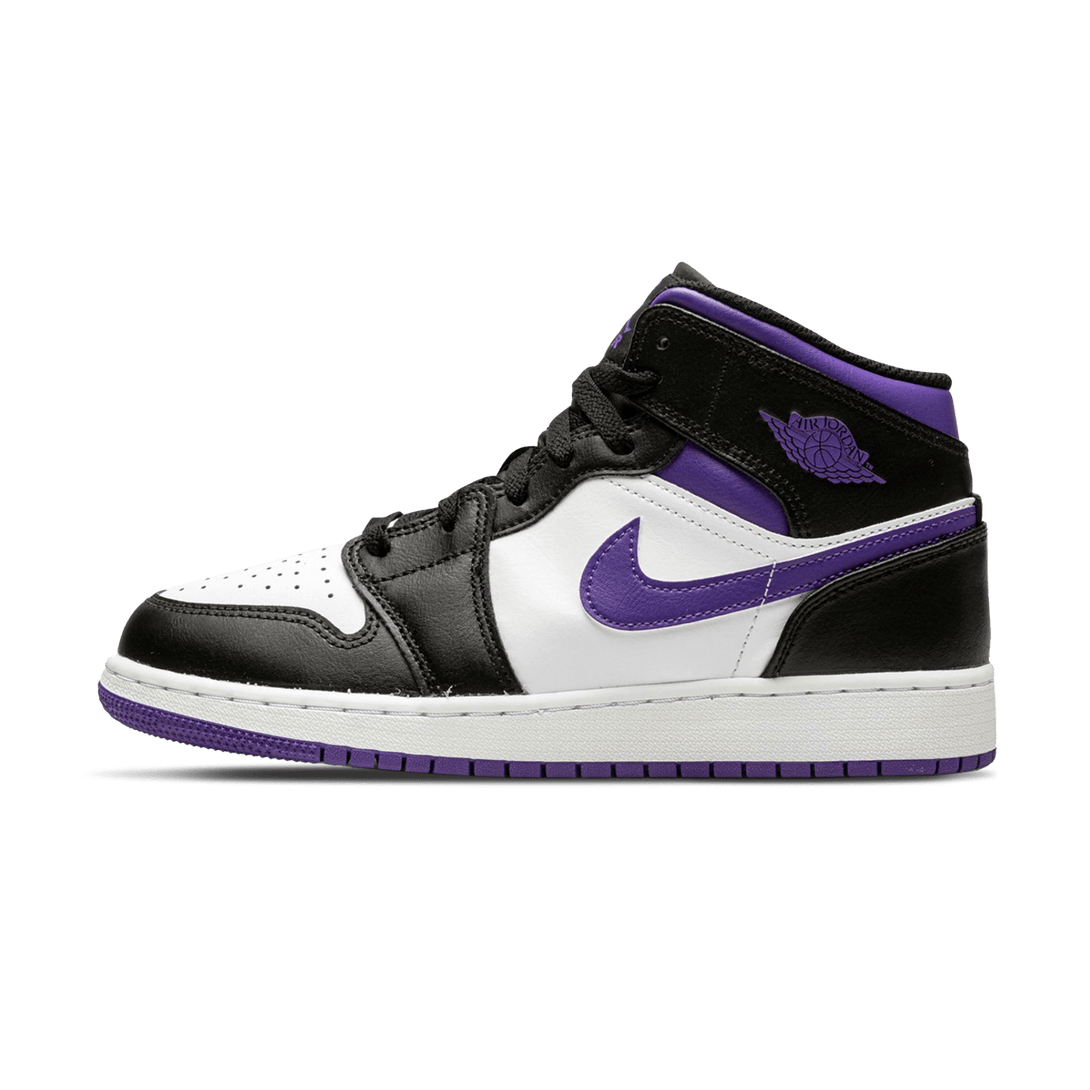 Air Jordan 1 Mid GS 'Dark Iris'- Streetwear Fashion - evapacs.com