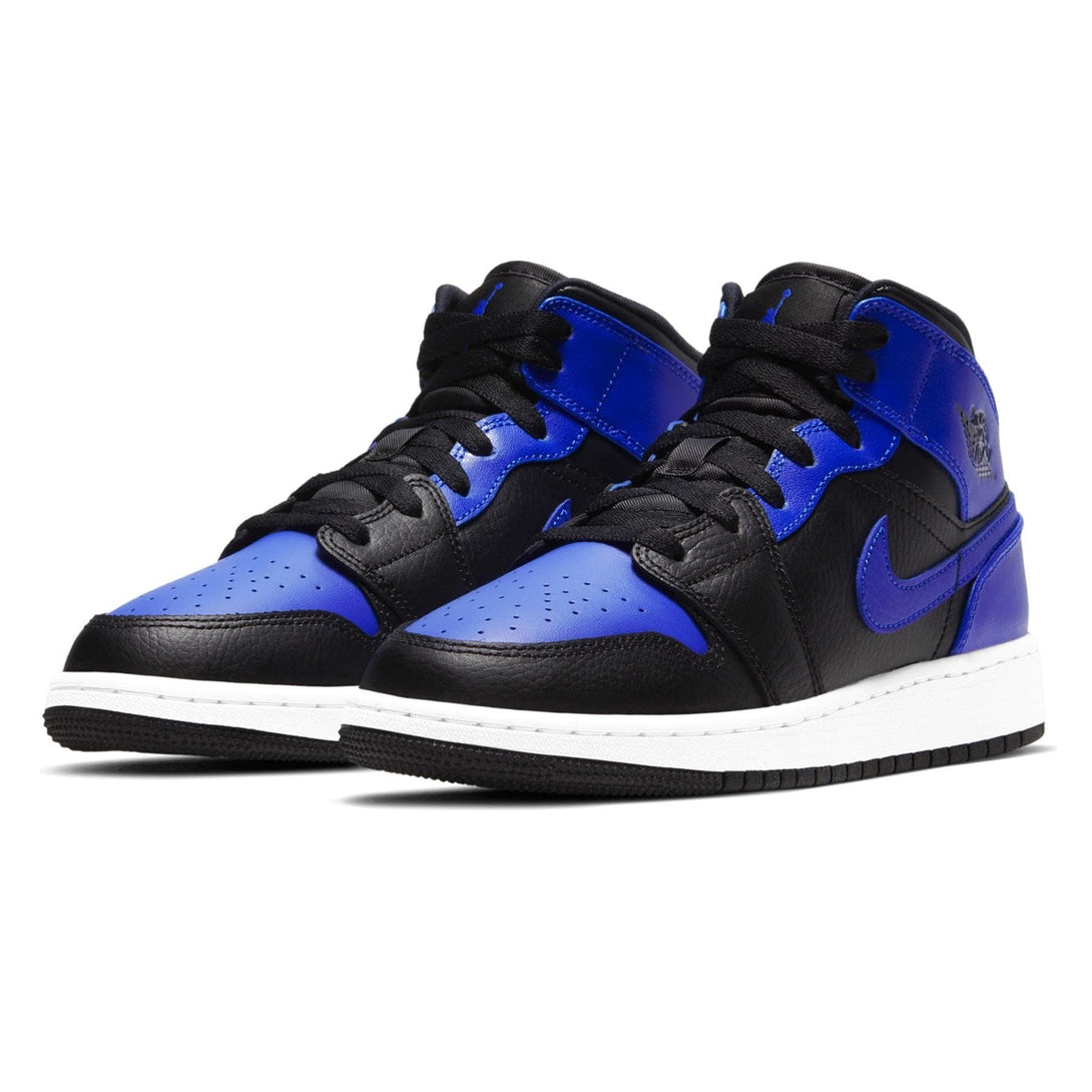 Air Jordan 1 Mid GS 'Hyper Royal'- Streetwear Fashion - evapacs.com