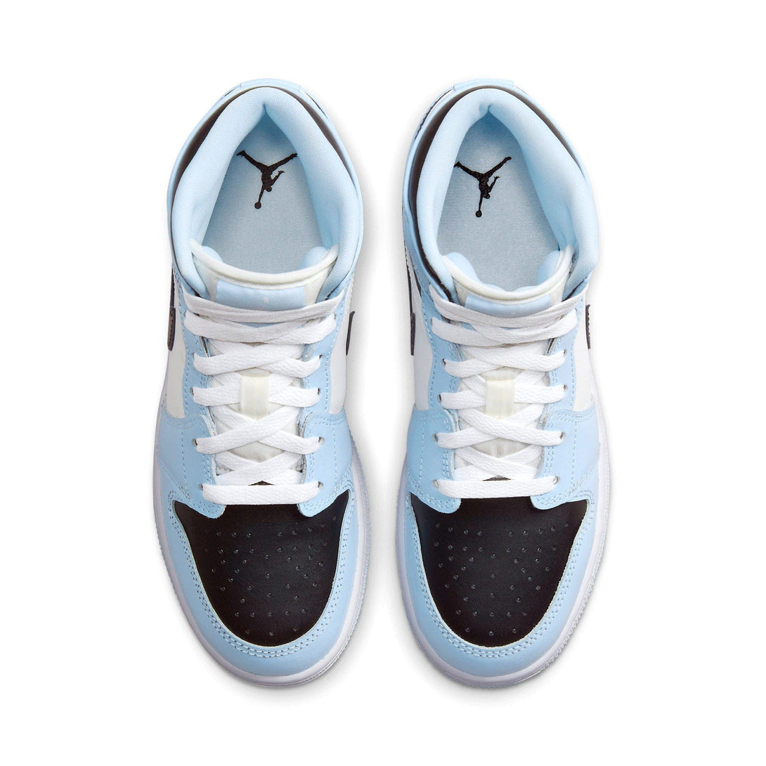 Air Jordan 1 Mid GS 'Ice Blue'- Streetwear Fashion - evapacs.com