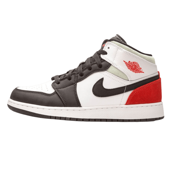 Air Jordan 1 Mid GS 'Red Mint'- Streetwear Fashion - evapacs.com