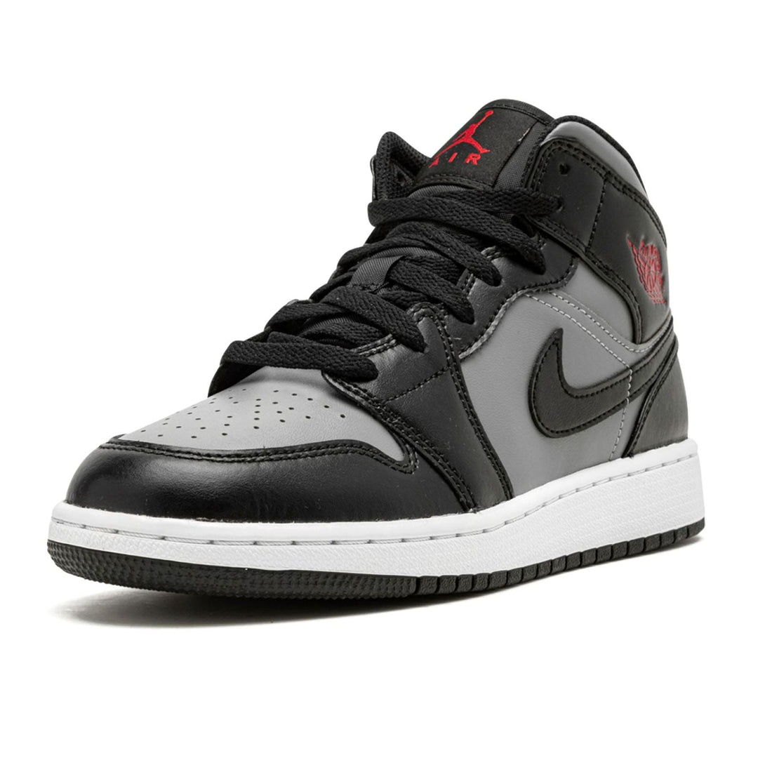 Air Jordan 1 Mid GS 'Shadow'- Streetwear Fashion - evapacs.com