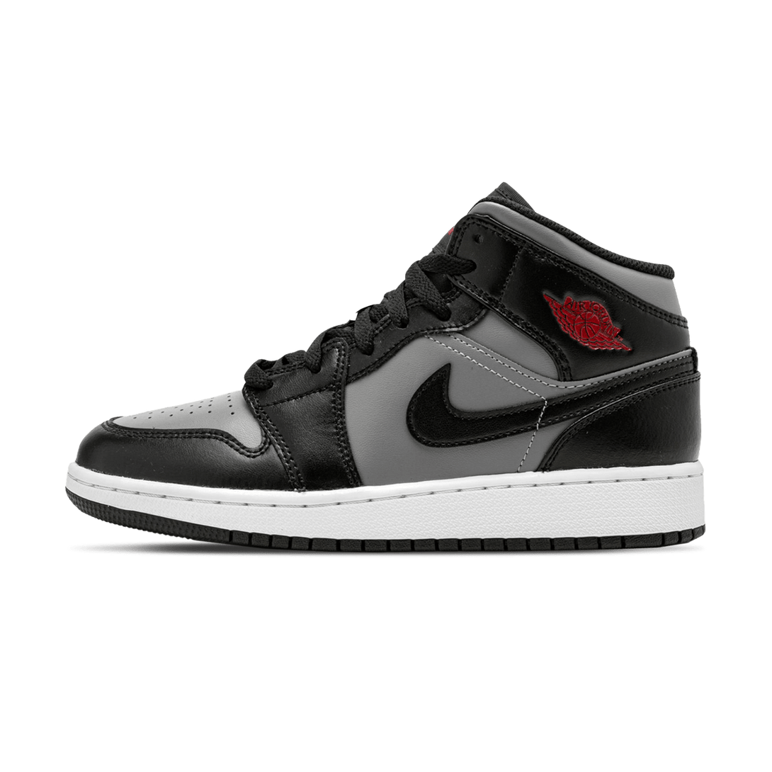 Air Jordan 1 Mid GS 'Shadow'- Streetwear Fashion - evapacs.com