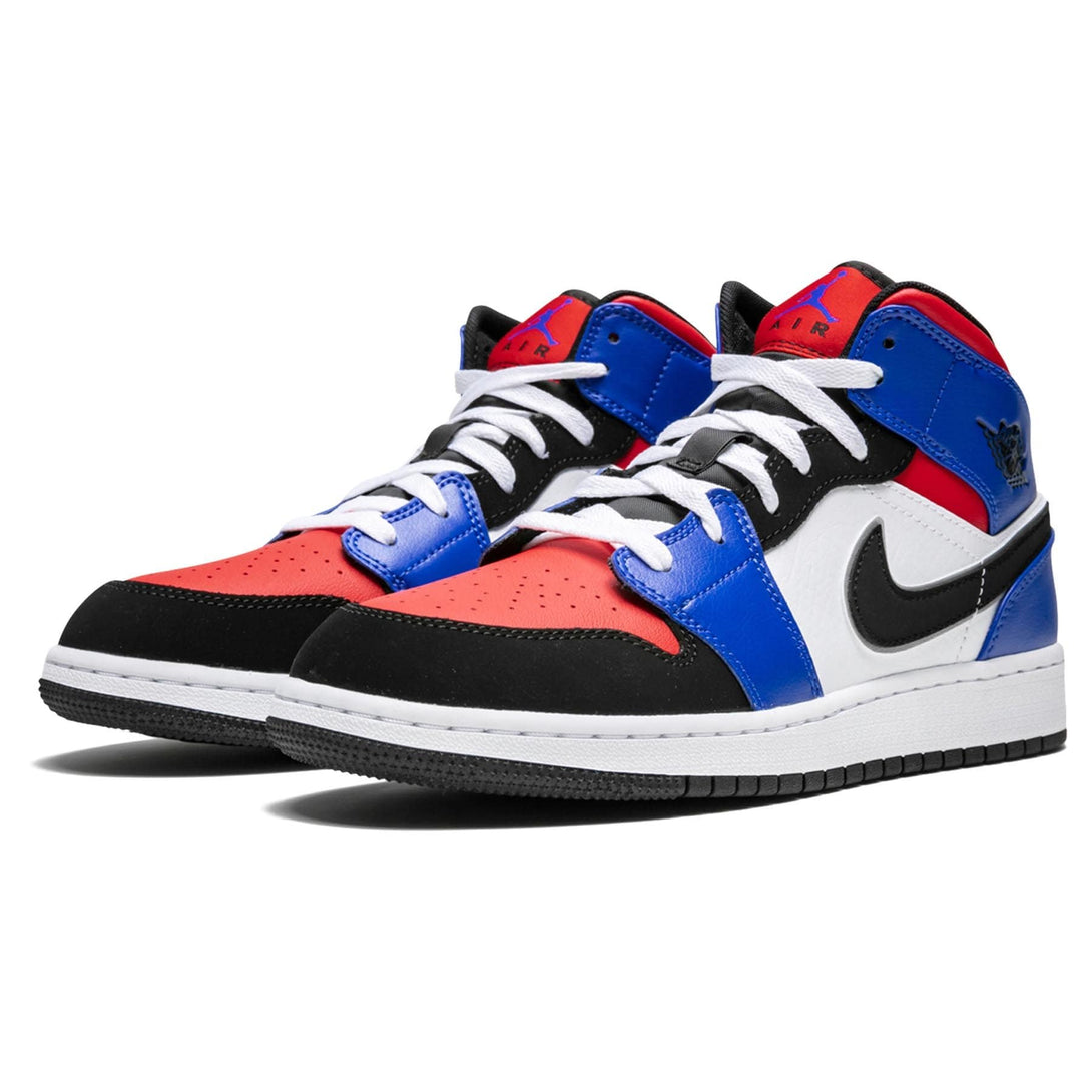 Air Jordan 1 Mid GS 'Top 3'- Streetwear Fashion - evapacs.com