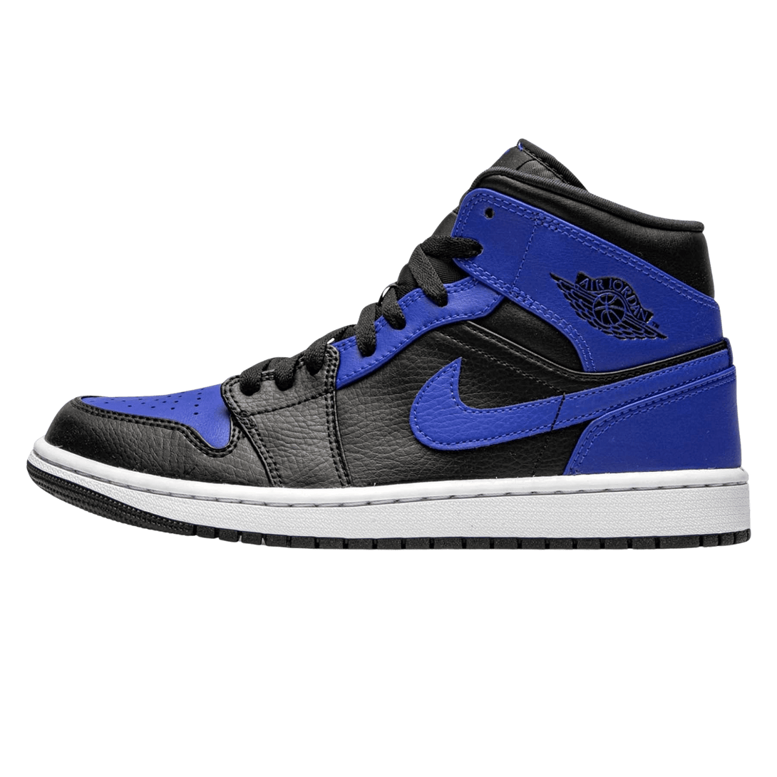 Air Jordan 1 Mid 'Hyper Royal'- Streetwear Fashion - evapacs.com