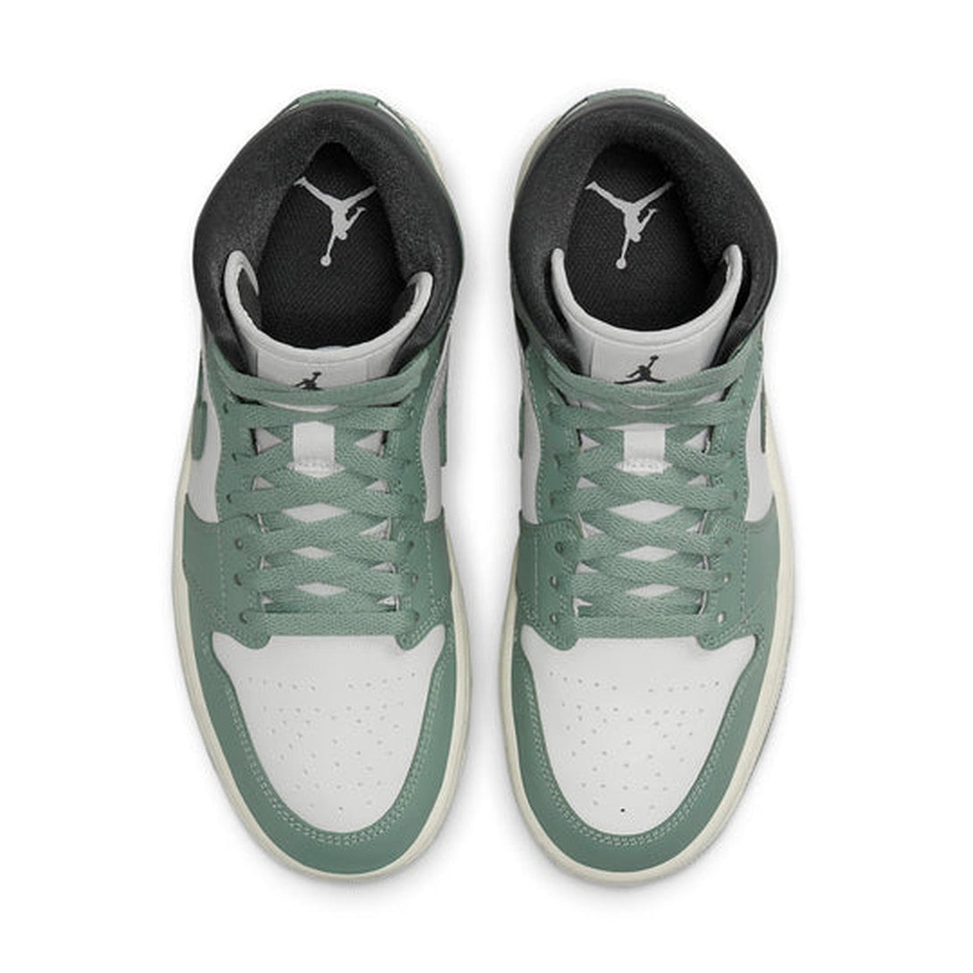 Air Jordan 1 Mid 'Jade Smoke' Wmns- Streetwear Fashion - evapacs.com