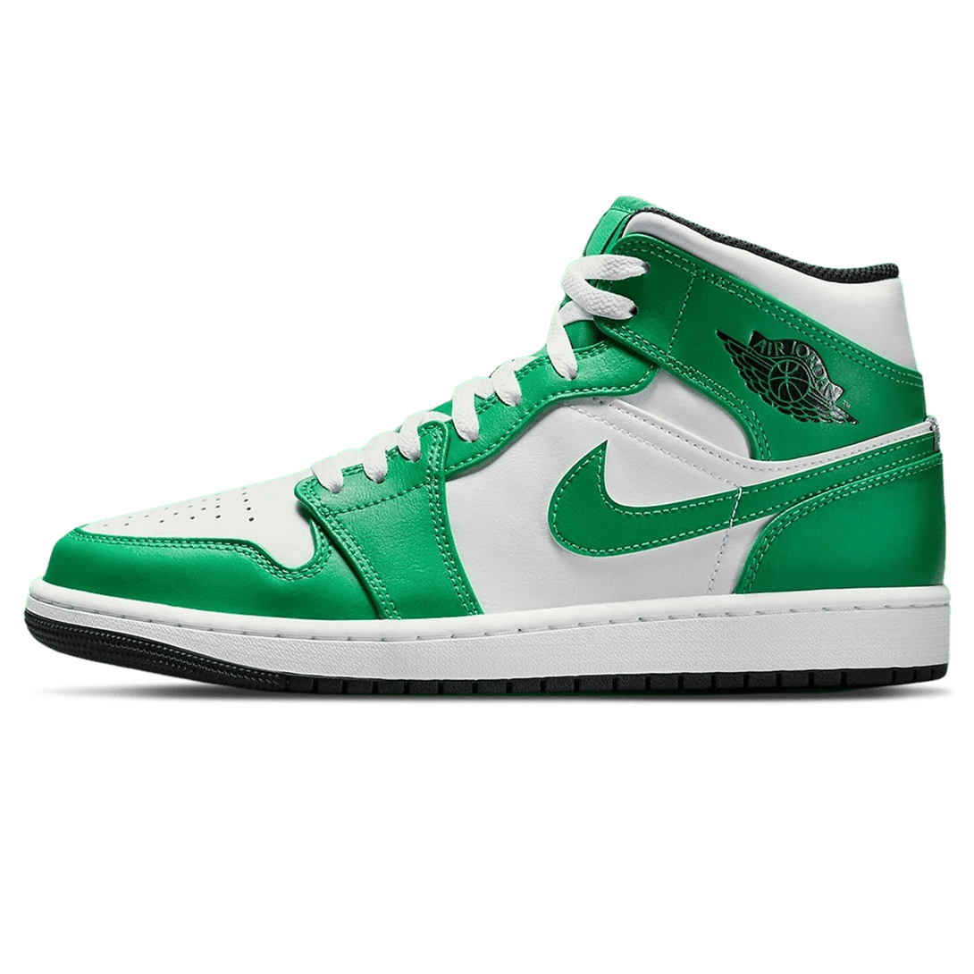 Air Jordan 1 Mid 'Lucky Green'- Streetwear Fashion - evapacs.com