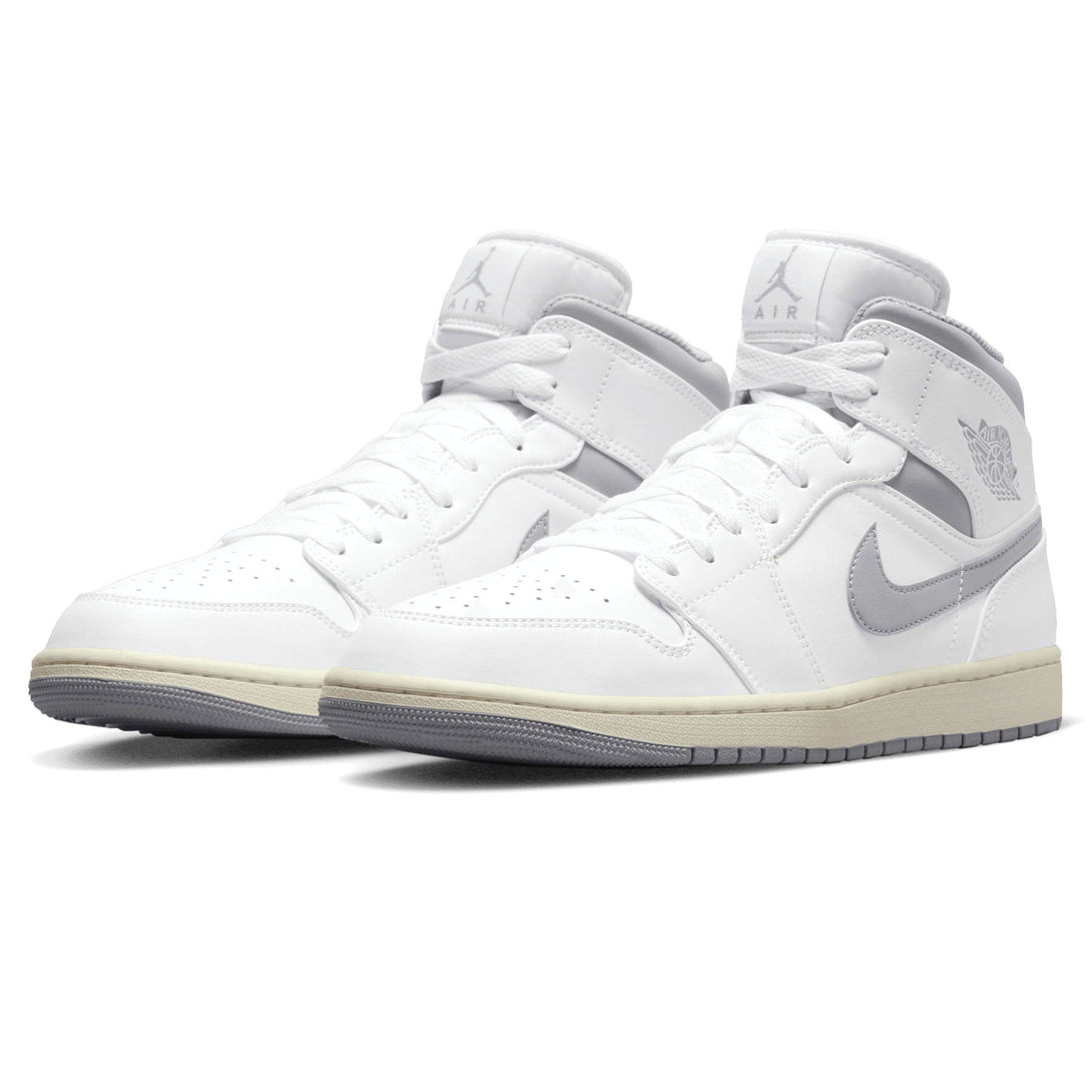 Air Jordan 1 Mid 'Neutral Grey'- Streetwear Fashion - evapacs.com