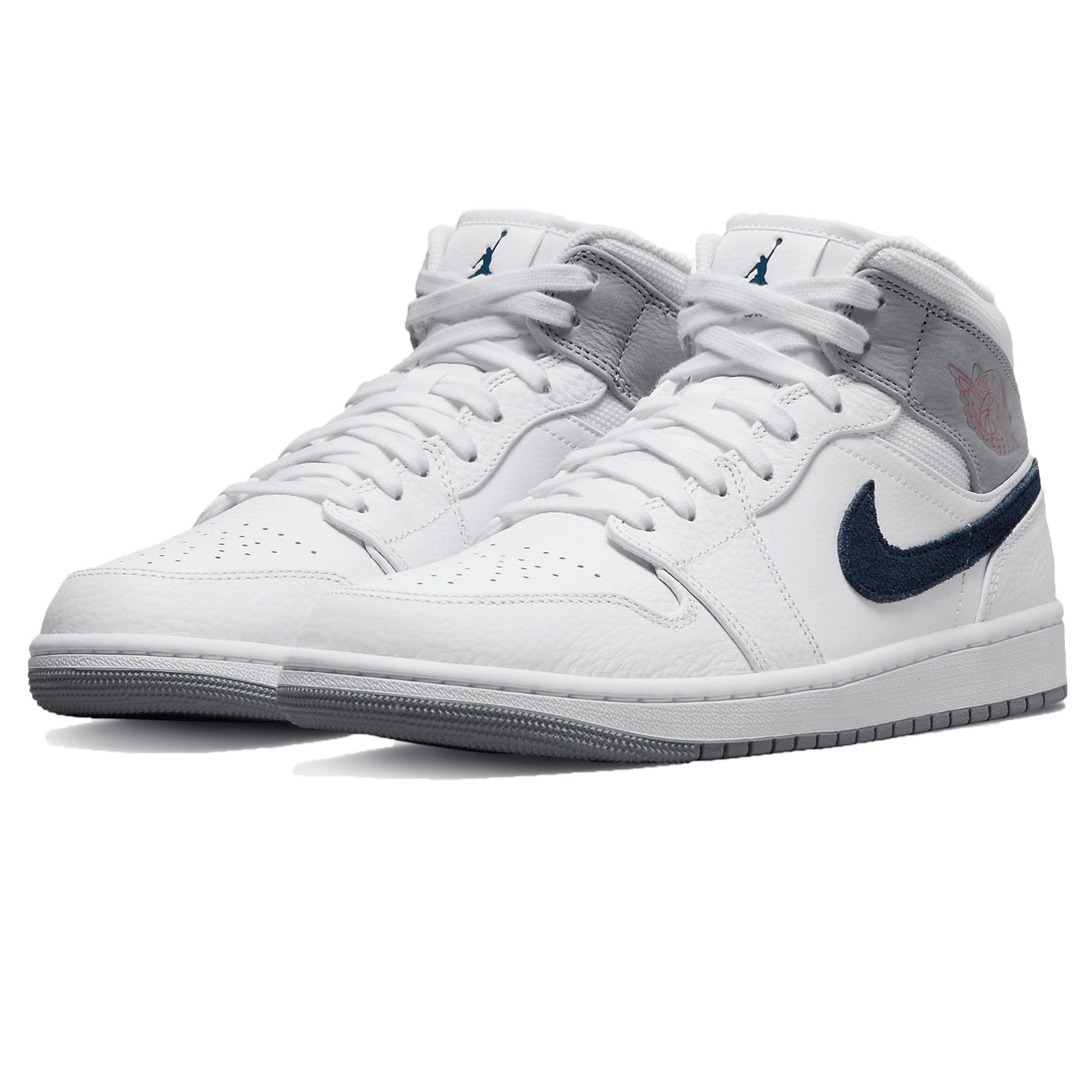 Air Jordan 1 Mid 'Paris'- Streetwear Fashion - evapacs.com