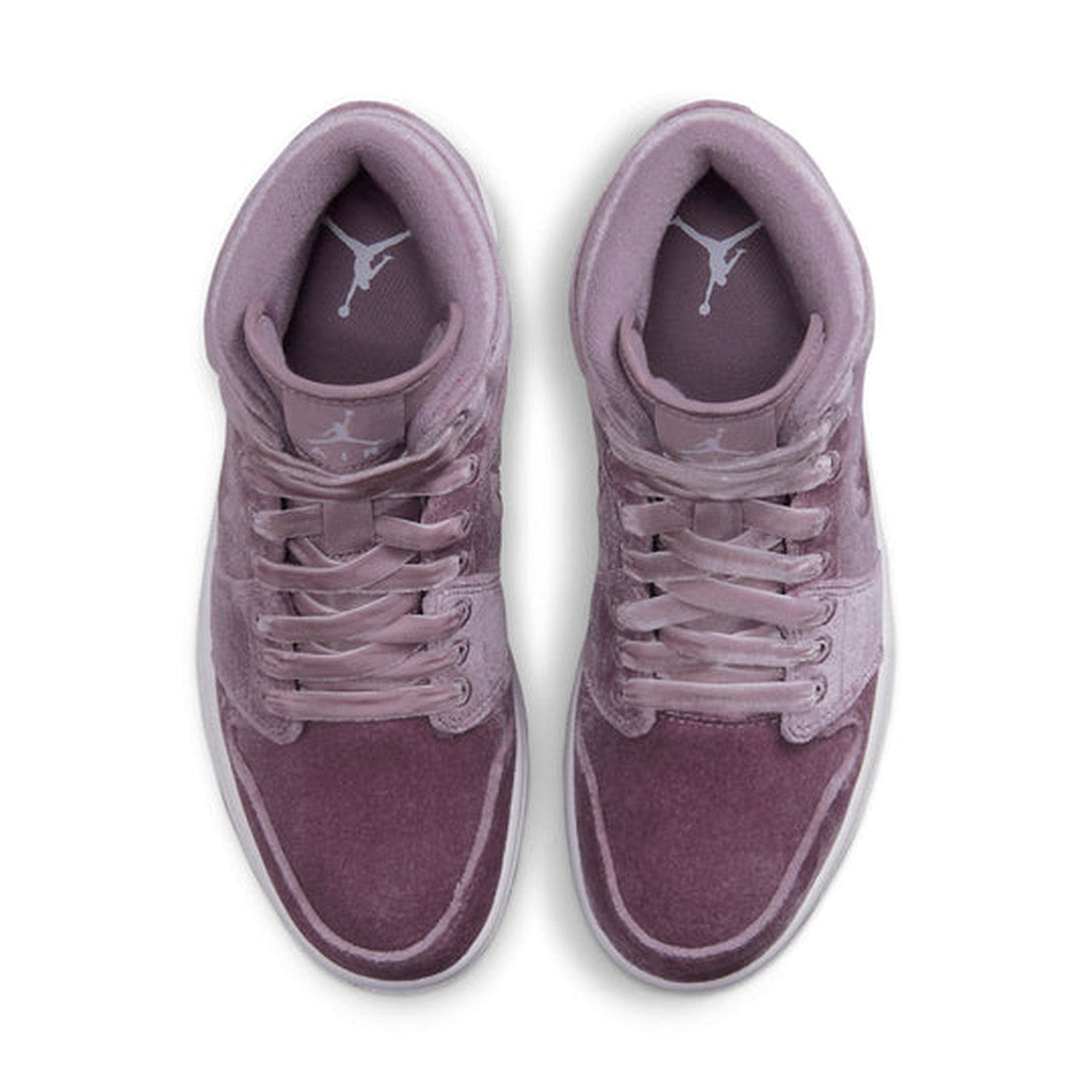 Air Jordan 1 Mid 'Purple Velvet' Wmns- Streetwear Fashion - evapacs.com