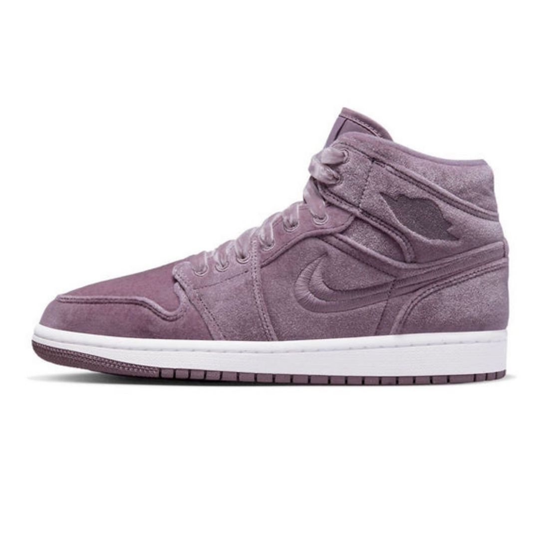 Air Jordan 1 Mid 'Purple Velvet' Wmns- Streetwear Fashion - evapacs.com